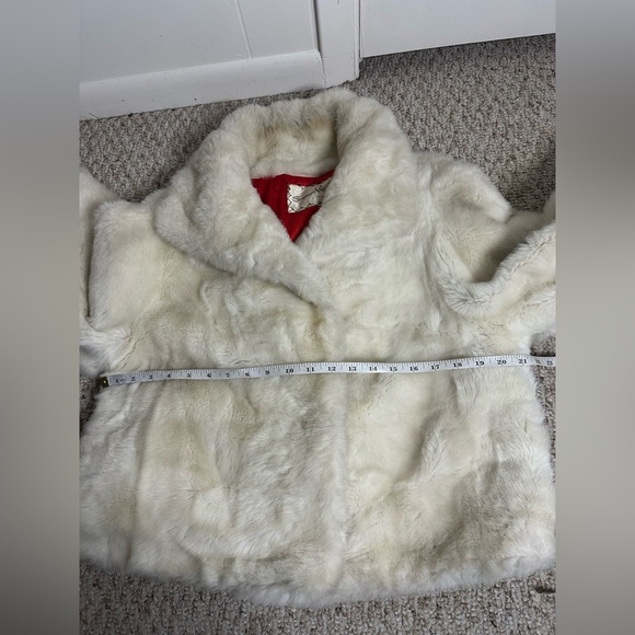 Seymour Paisin Chicago Luxurious Fur Cream Teddy Jacket size M - Picture 3 of 6